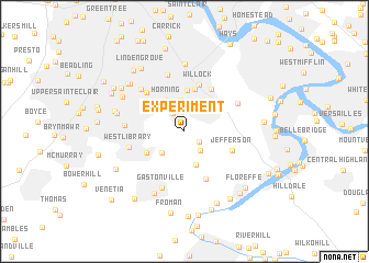 map of Experiment