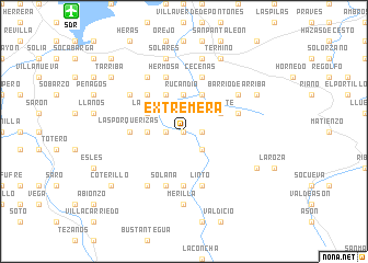 map of Extremera