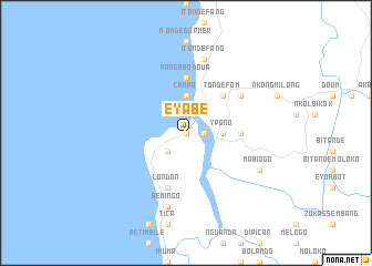 map of Eyabe