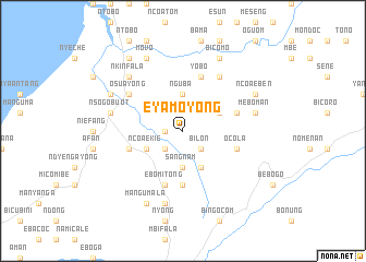 map of Eyamoyong