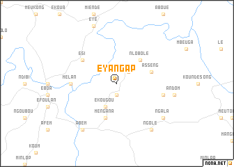 map of Éyangap