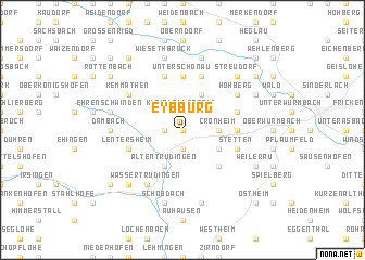 map of Eybburg