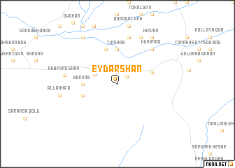 map of Eydarshān