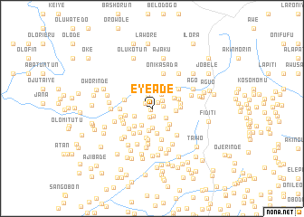 map of Eyeade