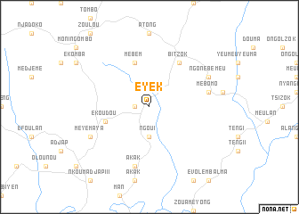 map of Eyek