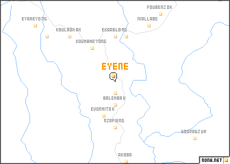 map of Eyene