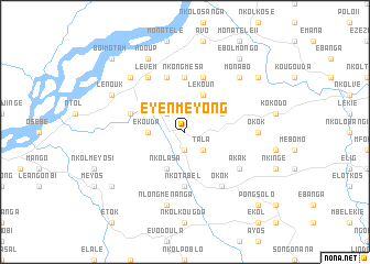 map of Eyenméyong