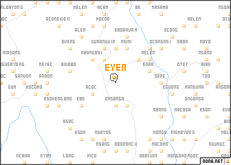 map of Eyen