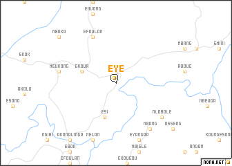 map of Éyé