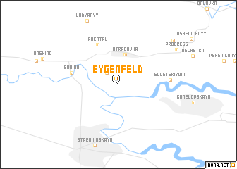 map of Eygenfel\