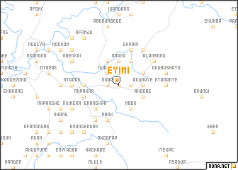 map of Eyimi