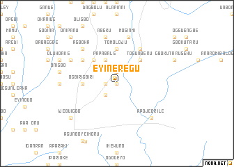 map of Eyin Eregu