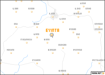 map of Eyinta