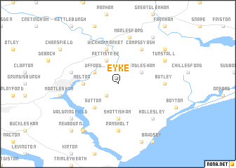 map of Eyke