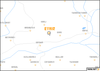 map of Eymir