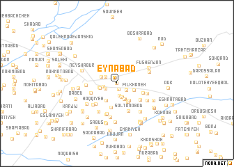 map of ‘Eynābād