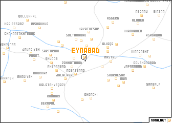 map of ‘Eynābād