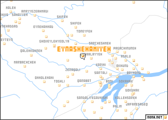 map of ‘Eyna Sheḩamīyeh