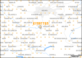 map of Eynatten