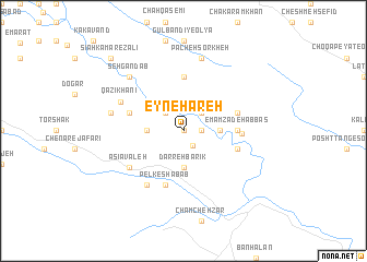 map of ‘Eyn-e Ḩāreh