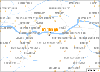 map of Eynesse