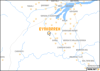 map of ‘Eyn Korreh