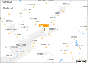 map of Eynon