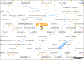 map of Eynoud
