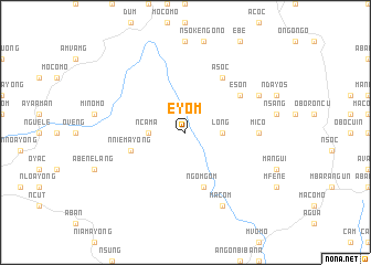map of Eyom
