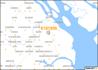 map of Eyotong