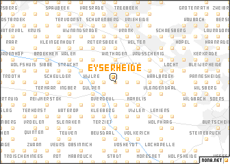 map of Eyserheide