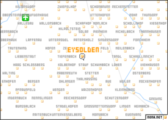 map of Eysölden