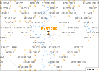 map of Eystrup