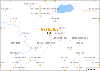 map of Eytsvily