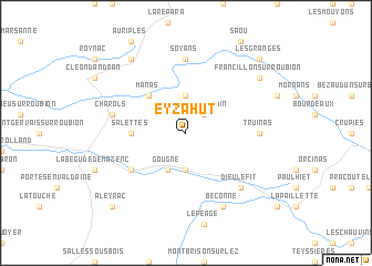 map of Eyzahut