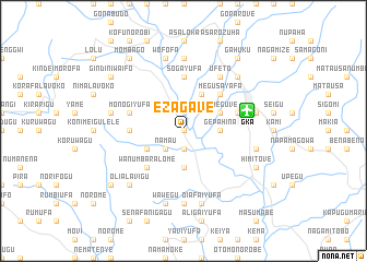 map of Ezagave
