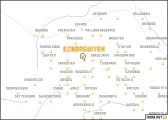 map of Ezbangū\