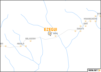 map of Ezegui