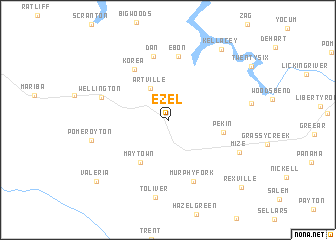 map of Ezel