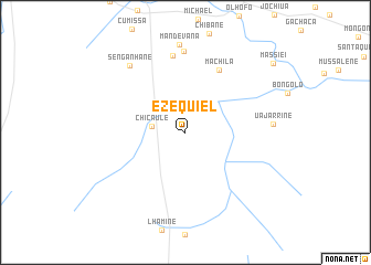 map of Ezequiel