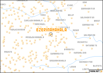 map of Ezerina Mahala