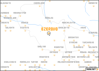 map of Ezerovo