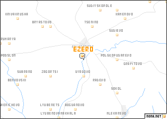 map of Ezero
