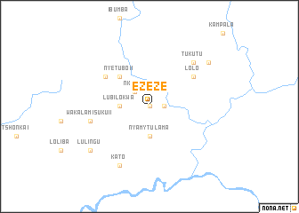 map of Ezeze