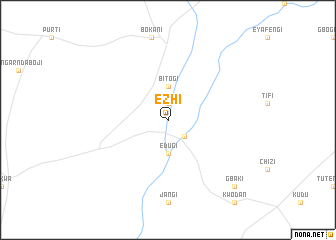 map of Ezhi