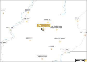 map of Ezihong