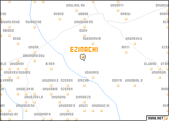 map of Ezinachi