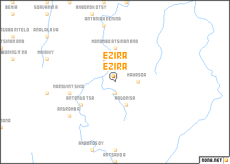 map of Ezira