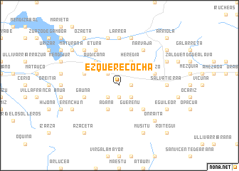 map of Ezquerecocha