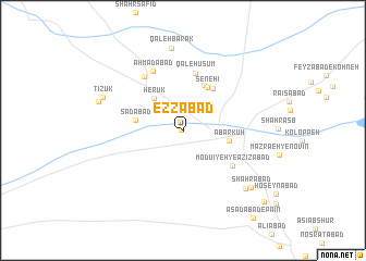 map of ‘Ezzābād